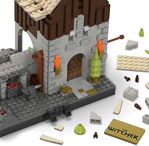 MEGA The Witcher Building Set with 1170 Pieces