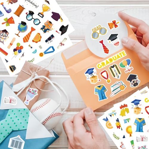 476pcs Sakaipa Graduation Stickers Classroom Party Supplies