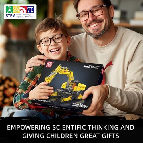 Mould King 17076 Excavator Building Set 840 Pieces