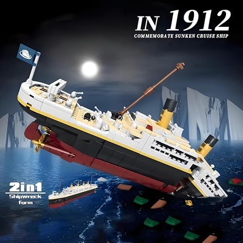 Titanic Model Kit - 2022 Piece 3D Puzzle Building Set