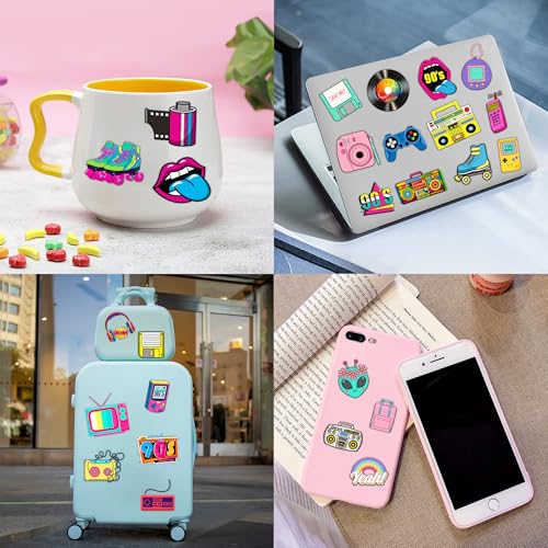 90s 80s Style Temporary Tattoos Birthday Party Decorations