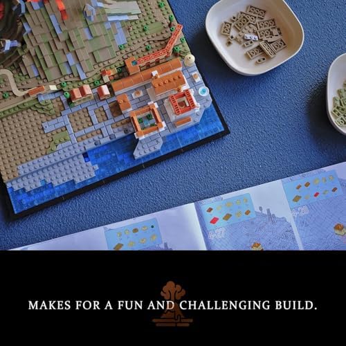 Givenni Pompeii Building Kit 2539 Pieces for Adults and Teens
