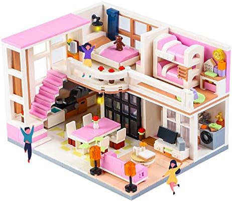PinkBee Friends Duplex Apartment Building Set 1221 PCS