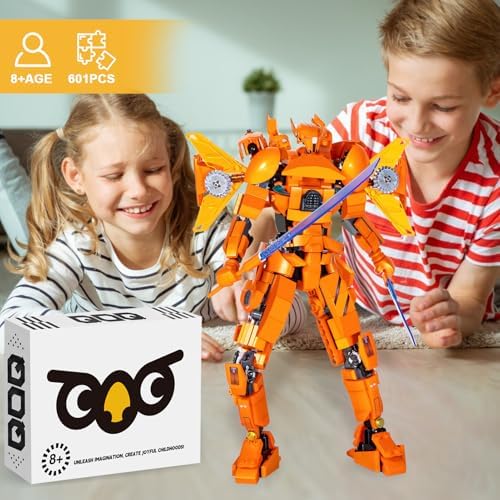 Mech Robot Building Blocks Set for Adults 601 Pieces