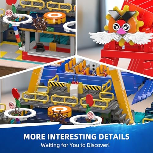 Mould King Pirate Ship Building Set with Motor