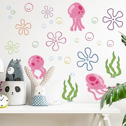 Undersea Birthday Party Wall Stickers - 156PCS