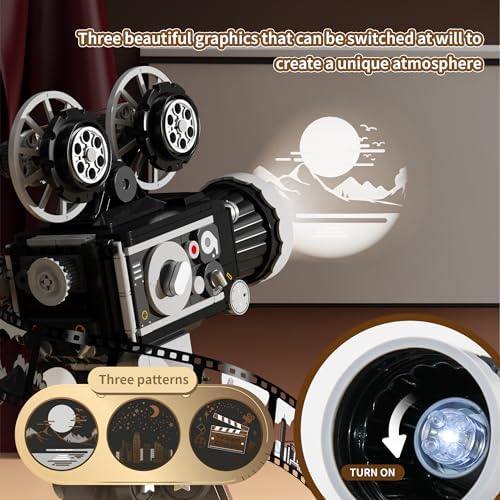 3 in 1 Retro Camera Building Set for Adults