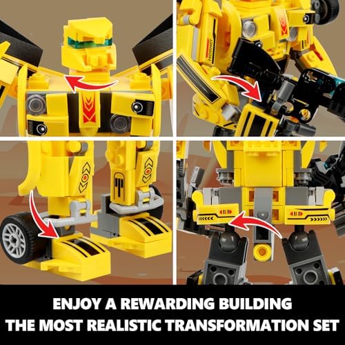 HIGH GODO 2in1 Transforming Robot Truck Building Set