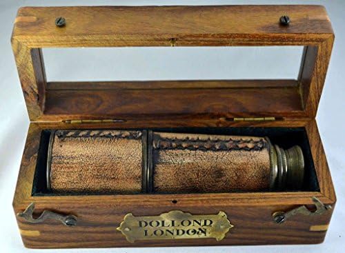 Brass Nautical Telescope with Gift Box