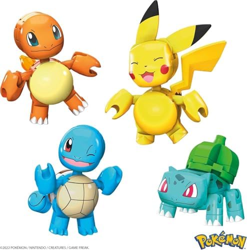 MEGA Pokmon Building Set Kanto Region Team 130 Pieces