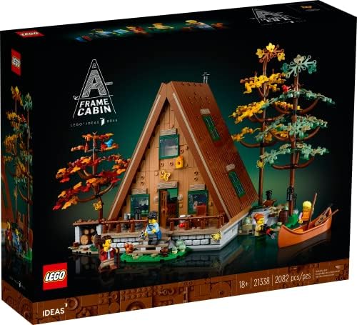 LEGO Ideas A-Frame Cabin 21338 Collectible Set