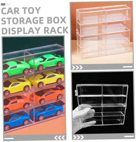 2pcs Acrylic Display Case Doors for Car Models and Collectibles
