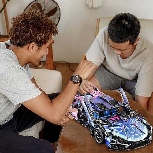 PinkBee Sport Car Building Block Set 114 Scale