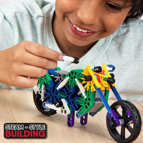 KNEX 100 Model Building Set 863 Pieces STEM Toy