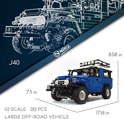 Nifeliz Off-Road Pickup Land Cruiser 112 Scale Building Set