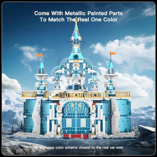 Mould King Frozen Castle Building Blocks 1098 Pcs
