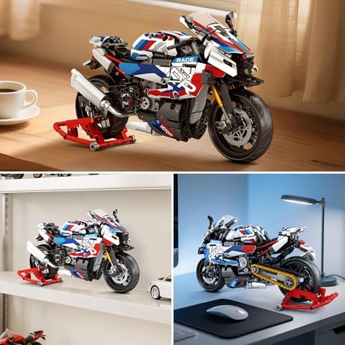 Loyratche Motorcycle Building Blocks Set 949 Pieces
