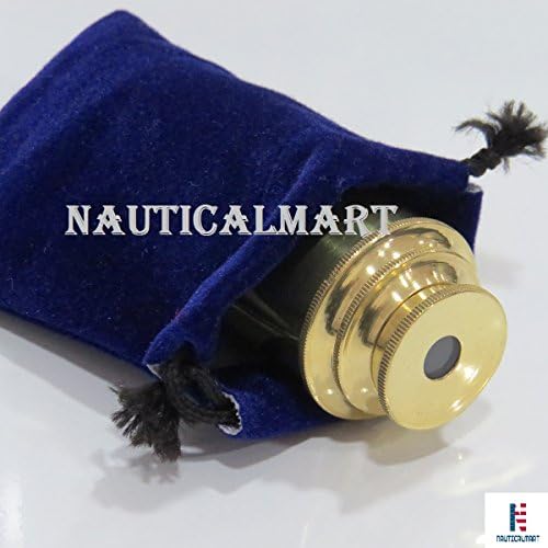 Full Brass Handheld Telescope Pirate Spy Glass Gift