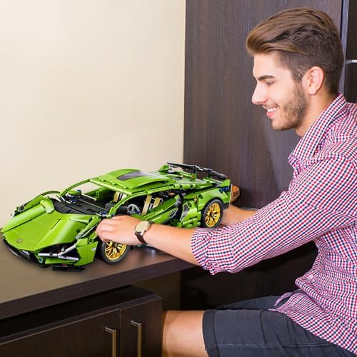 Chodia Sport Racing Car Building Kit 114 Scale 1254 PCS