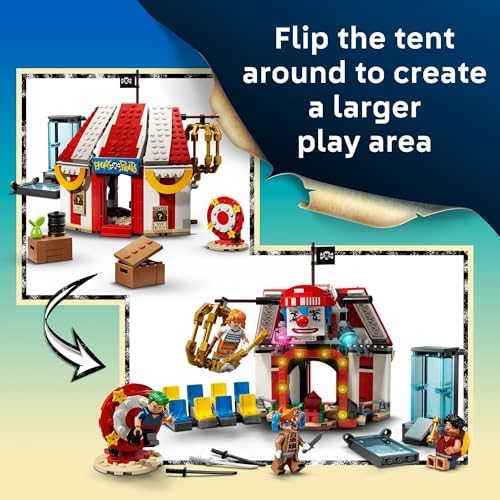 LEGO One Piece Buggy Circus Tent Building Set 75637
