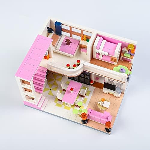 PinkBee Friends Duplex Apartment Building Set 1221 PCS