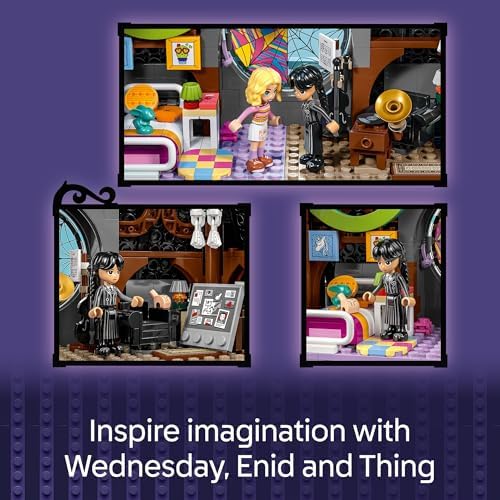 LEGO Wednesday Enid Dorm Room Set for Kids Ages 10 - 76781