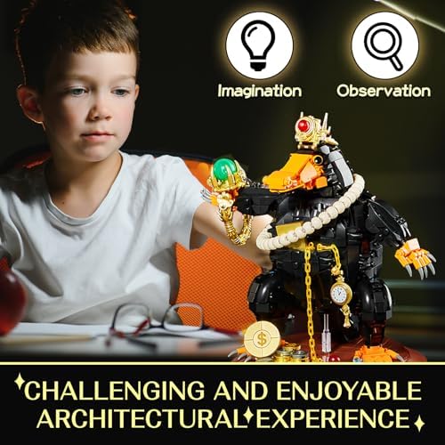 Magic Treasure-Hunting Duck Building Set for Adults