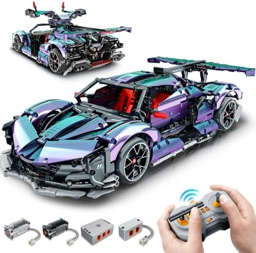 Super Plated Sports Car Building Kit 110 Scale Remote Control Drift