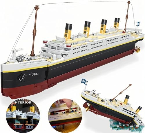 Titanic Model Kit - 2022 Piece 3D Puzzle Building Set