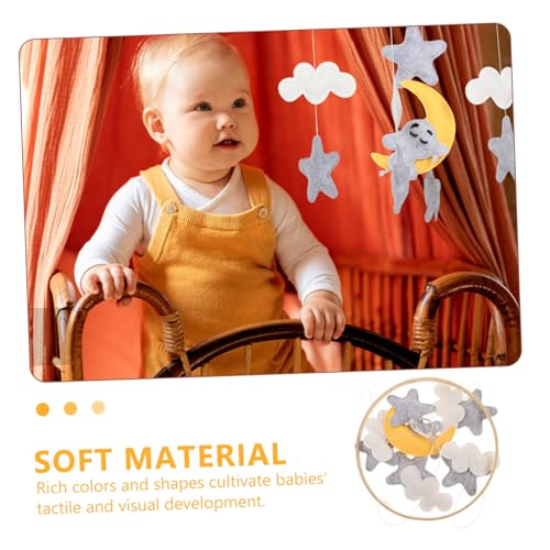 TOYANDONA Felt Mobiles for Baby Room Decor