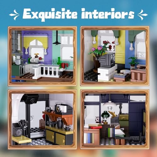 Notting Hill Building Block Set - 1514Pcs Compatible with Lego