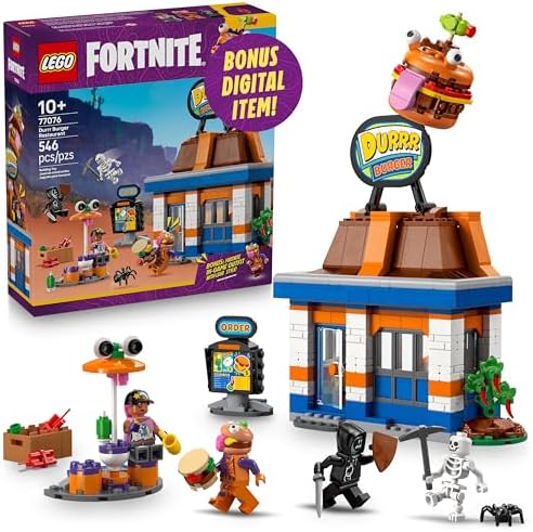 LEGO Fortnite Durrr Burger Restaurant Building Set