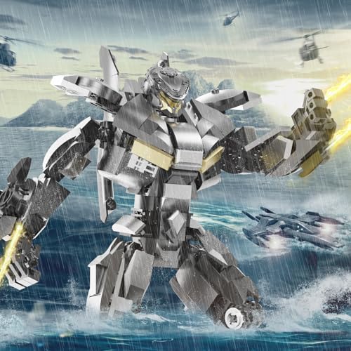 Mech Robot Building Blocks Set for Adults 698 Pieces