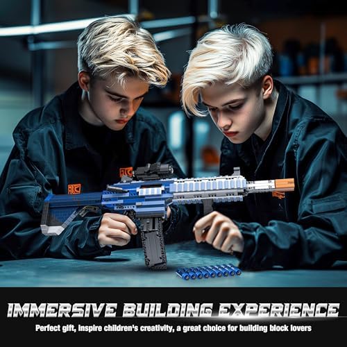 Fluorspar Blaster M416 Building Block Gun for Adults