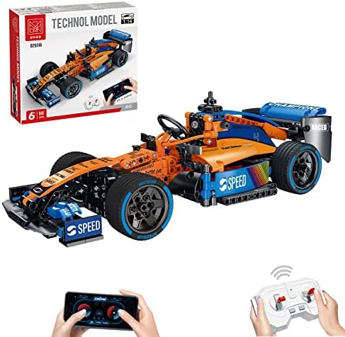 Remote Control Formula 1 Racing Car Building Kit 641 Pieces