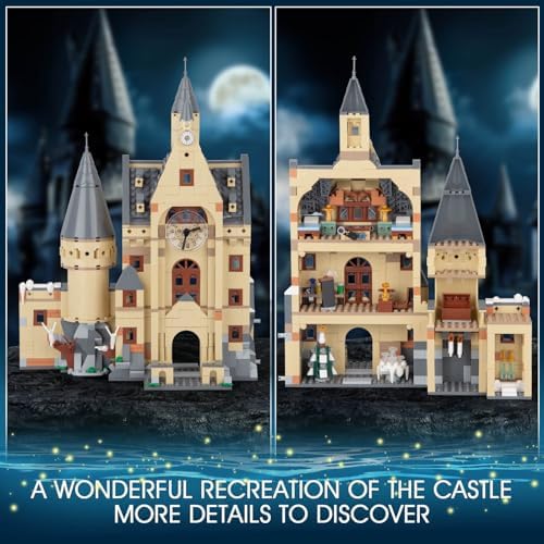 Magic Castle Clock Tower Building Set - 1305 Pieces
