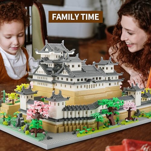 Japan Himeji Castle Micro Building Block Model Kit for Adults