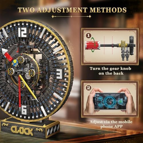 Mould King Cyberpunk Grand Clock Building Blocks Set