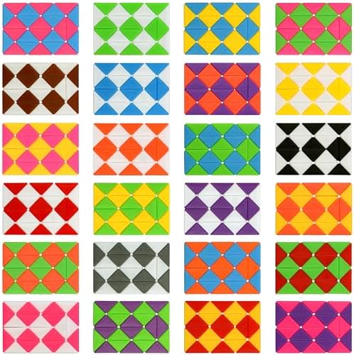 35 Pack Magic Snake Cube Toy for Kids and Adults