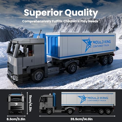 Mould King Container Truck Building Set 548 PCS