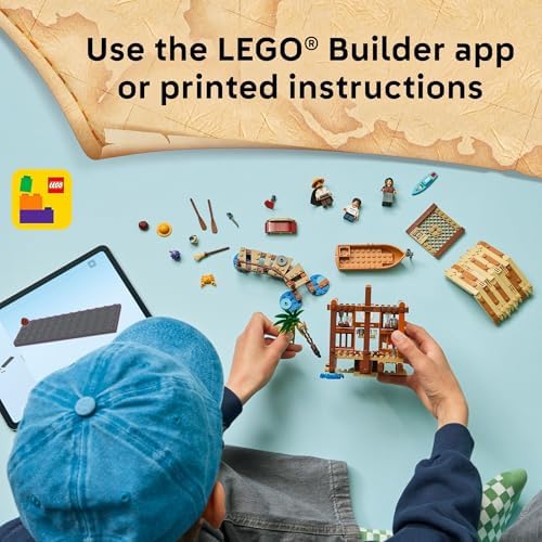 LEGO One Piece Windmill Village Hut Building Set - 75636