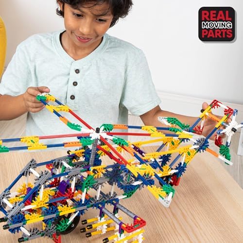 KNEX 100 Model Building Set 863 Pieces STEM Toy