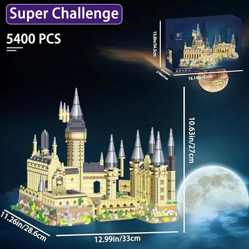 5000 PCS Mini Building Blocks Magic Castle Set