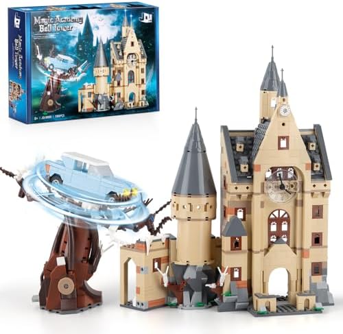 Magic Castle Clock Tower Building Set - 1305 Pieces