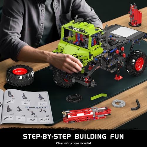 Mould King Offroad Crane Truck Building Blocks Set