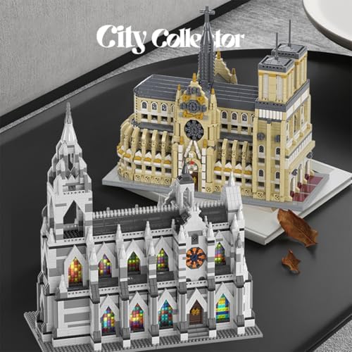 GOTIMON Micro Mini Cologne Cathedral Building Block Toy Set