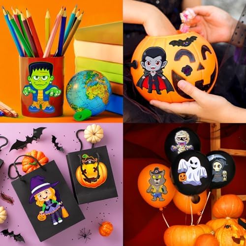 Halloween Stickers for Kids DIY Party Favors