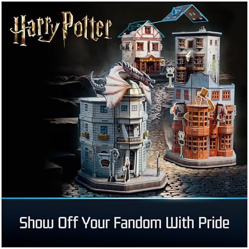 Harry Potter Diagon Alley 4D Build 3D Puzzle Kit