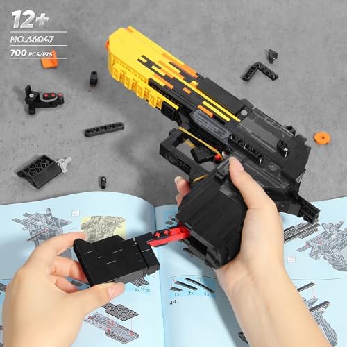 Fluorspar Blaster Building Block Gun for Adults 11 Scale