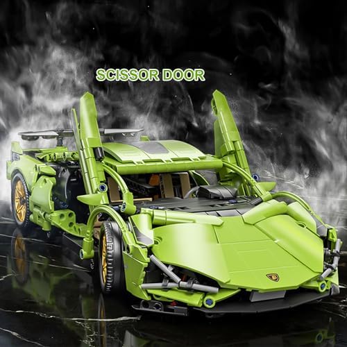 Chodia Sport Racing Car Building Kit 114 Scale 1254 PCS